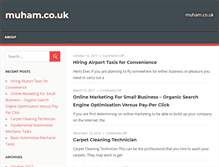 Tablet Screenshot of muham.co.uk